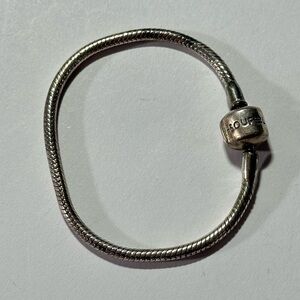 Classic Soufeel 925 Snake Chain Bracelet Silver 6” Pandora style Charm Bracelet